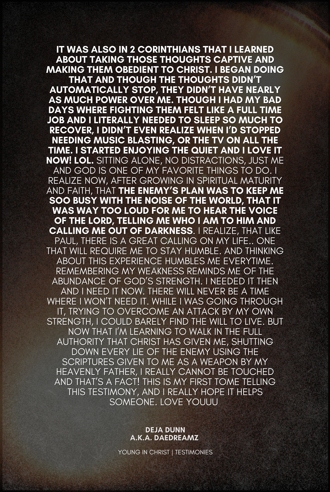 Young in Christ PAPERBACK