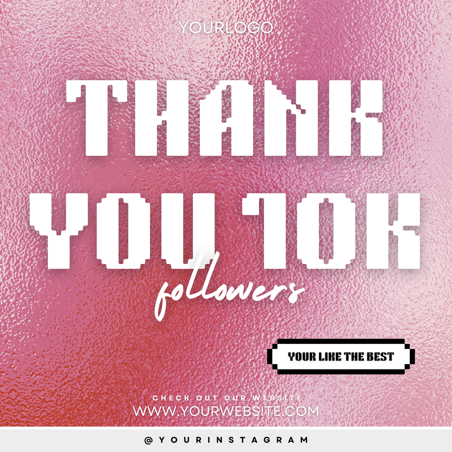 IG Hair Bundle Package PINK | BEAUTY POST | MAKEUP | HAIR | DFY | TEMPLATE | CANVA HAIR TEMPLATES