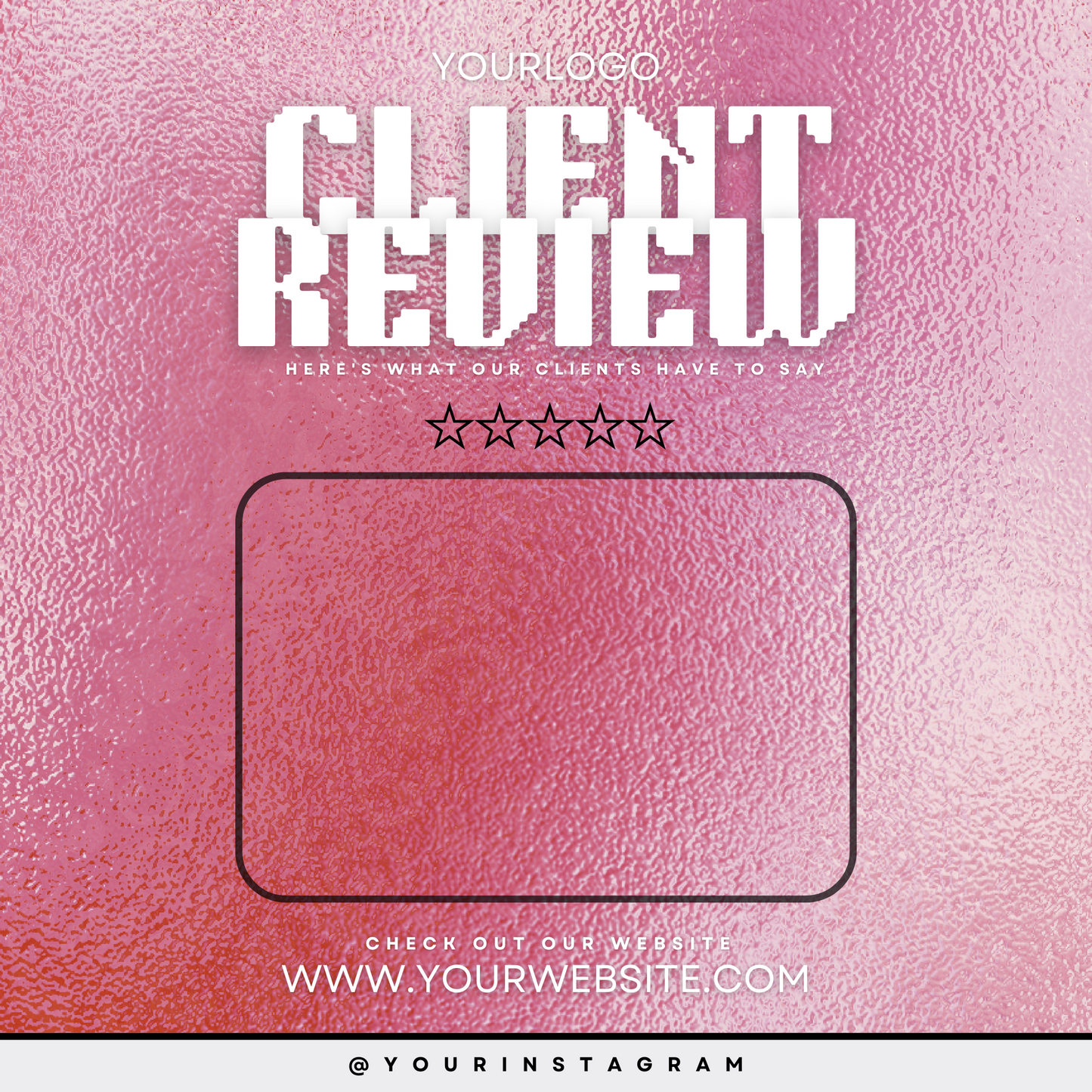 IG Hair Bundle Package PINK | BEAUTY POST | MAKEUP | HAIR | DFY | TEMPLATE | CANVA HAIR TEMPLATES