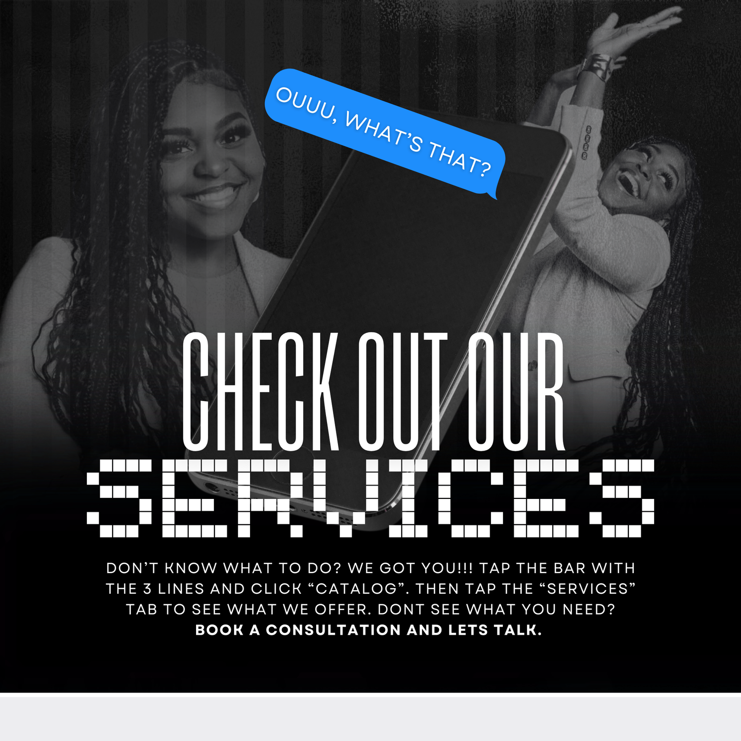 SERVICES (Book Appointments, Request a Job & More)