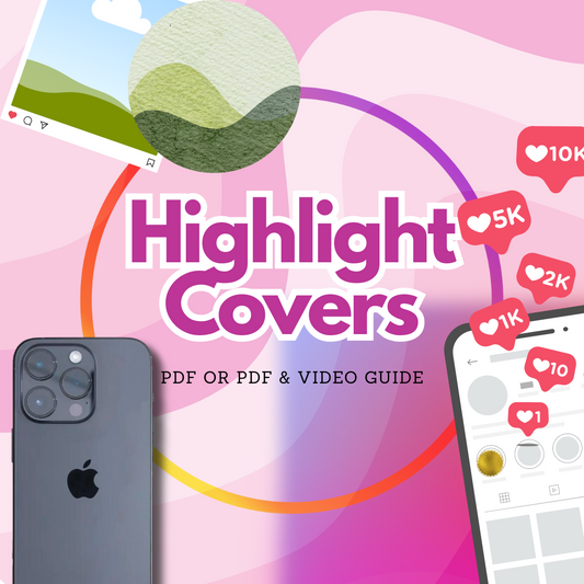 Highlight Covers (PDF & Guided Video Help)